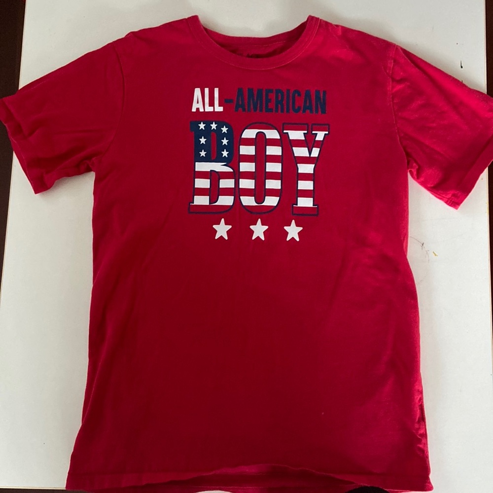 Children’s place red shirt size XL-14